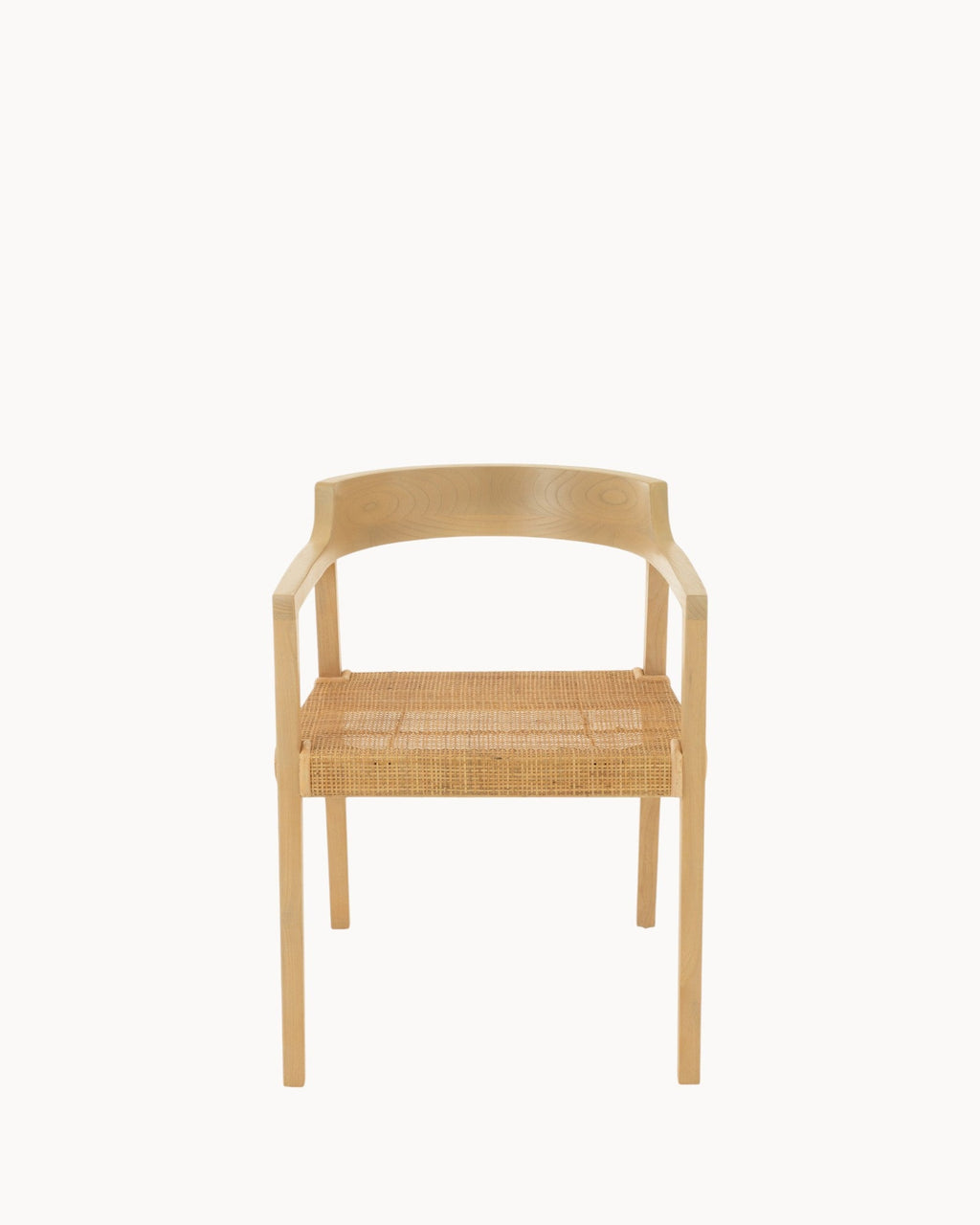 Emma Spisestuestol i Natur Teaktræ – Elegant Design, Robust og Komfortabel, Sædehøjde 45 cm 2