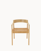 Emma Spisestuestol i Natur Teaktræ – Elegant Design, Robust og Komfortabel, Sædehøjde 45 cm 2