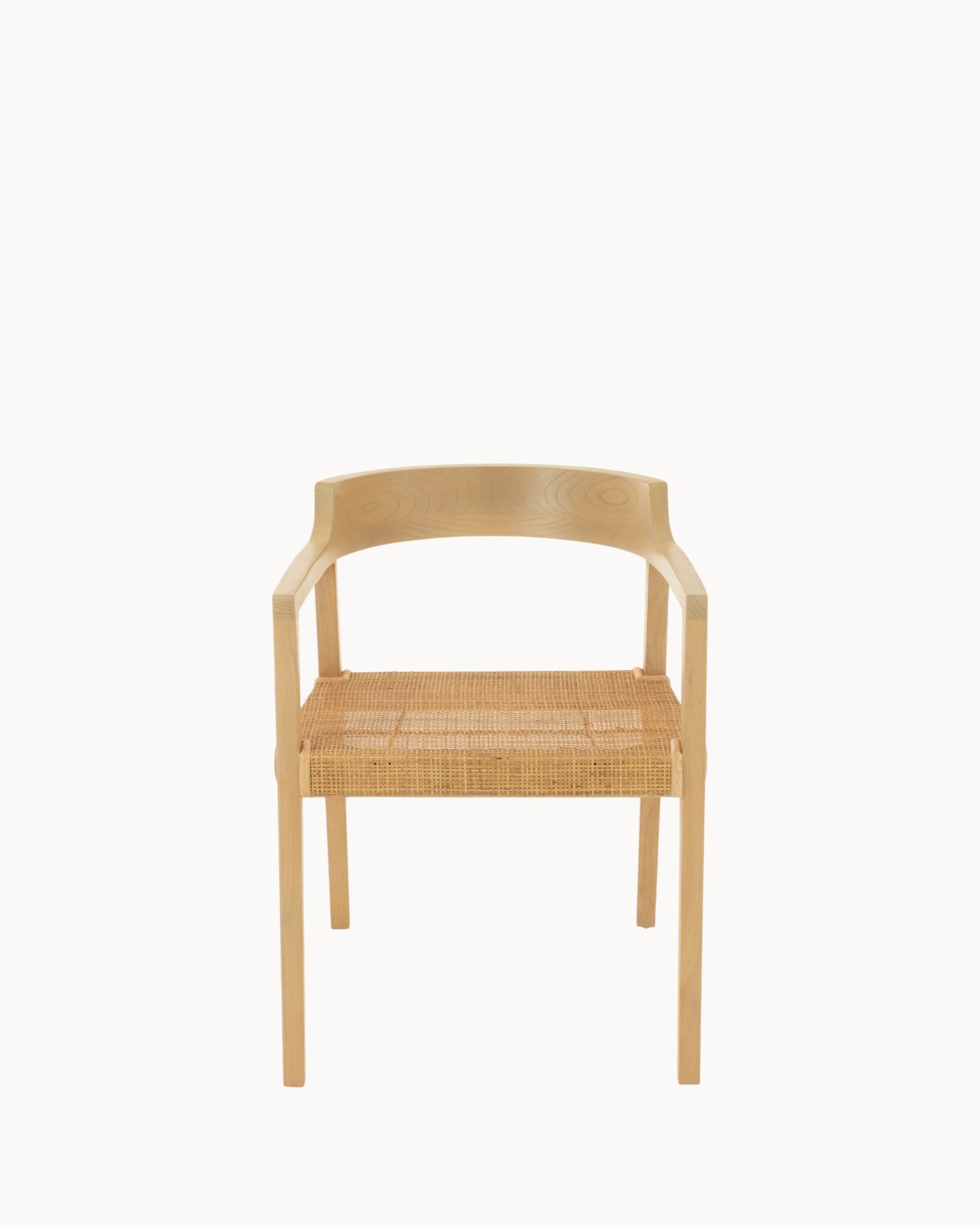 Emma Spisestuestol i Natur Teaktræ – Elegant Design, Robust og Komfortabel, Sædehøjde 45 cm 2