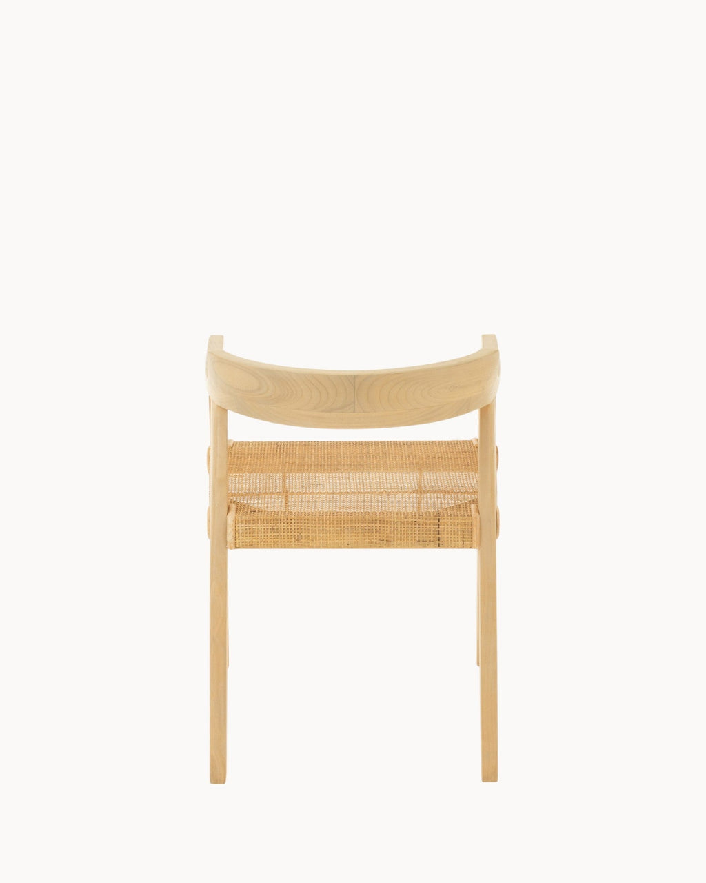 Emma Spisestuestol i Natur Teaktræ – Elegant Design, Robust og Komfortabel, Sædehøjde 45 cm 3