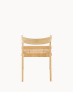 Emma Spisestuestol i Natur Teaktræ – Elegant Design, Robust og Komfortabel, Sædehøjde 45 cm 3