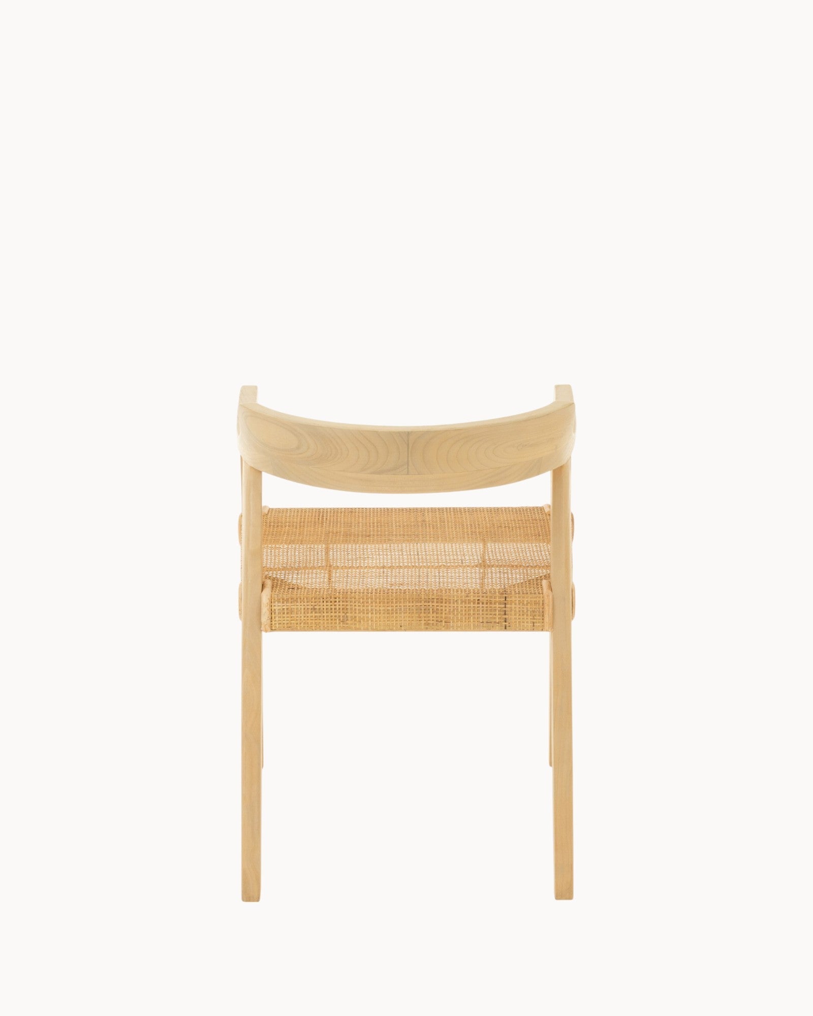 Emma Spisestuestol i Natur Teaktræ – Elegant Design, Robust og Komfortabel, Sædehøjde 45 cm 3