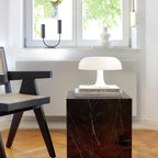 SYLFORM Retro Svampelampe i Italiensk Design med Varmt Lys - Unik Indendørs Lampe til Hyggelige Aftener