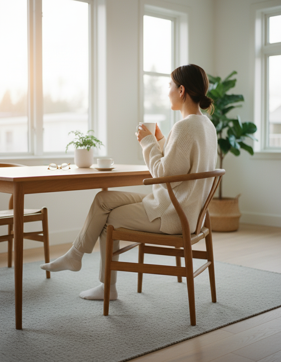 Rustik Spisestuestol med Komfort