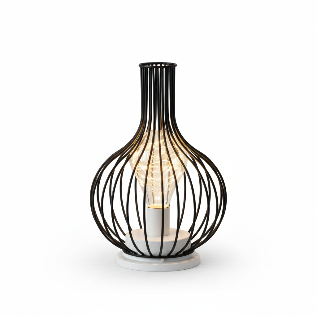 SYLFORM Trådløse LED-lamper i Moderne Design med Justerbar Belysning - Ideel til Ethvert Rum, Lang Batterilevetid, Minimalistisk Stål